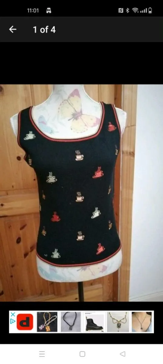 Ladies Peck and peck designer vintage quirky tea c - Image 1