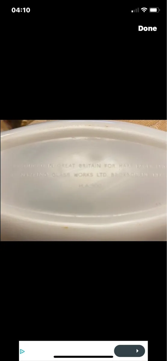 Vintage Harp Lager Dish - Image 4