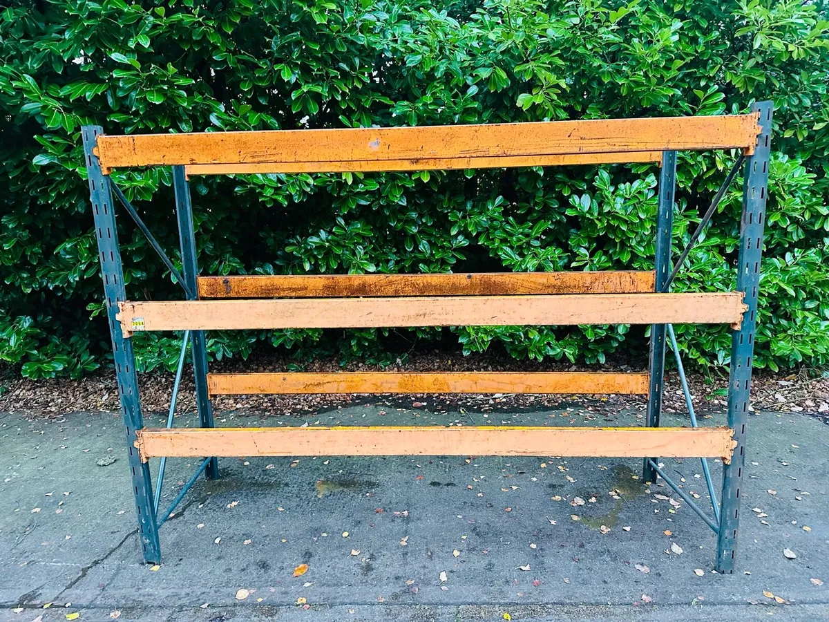 PALLET RACKING LARGE QUANTITY AVAILABLE - Image 3