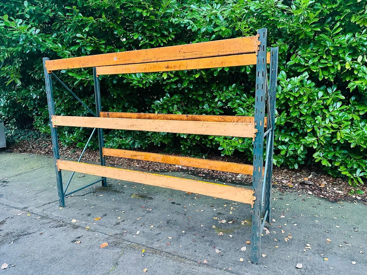 PALLET RACKING AVAILABLE LARGE QUANTITY - Image 1