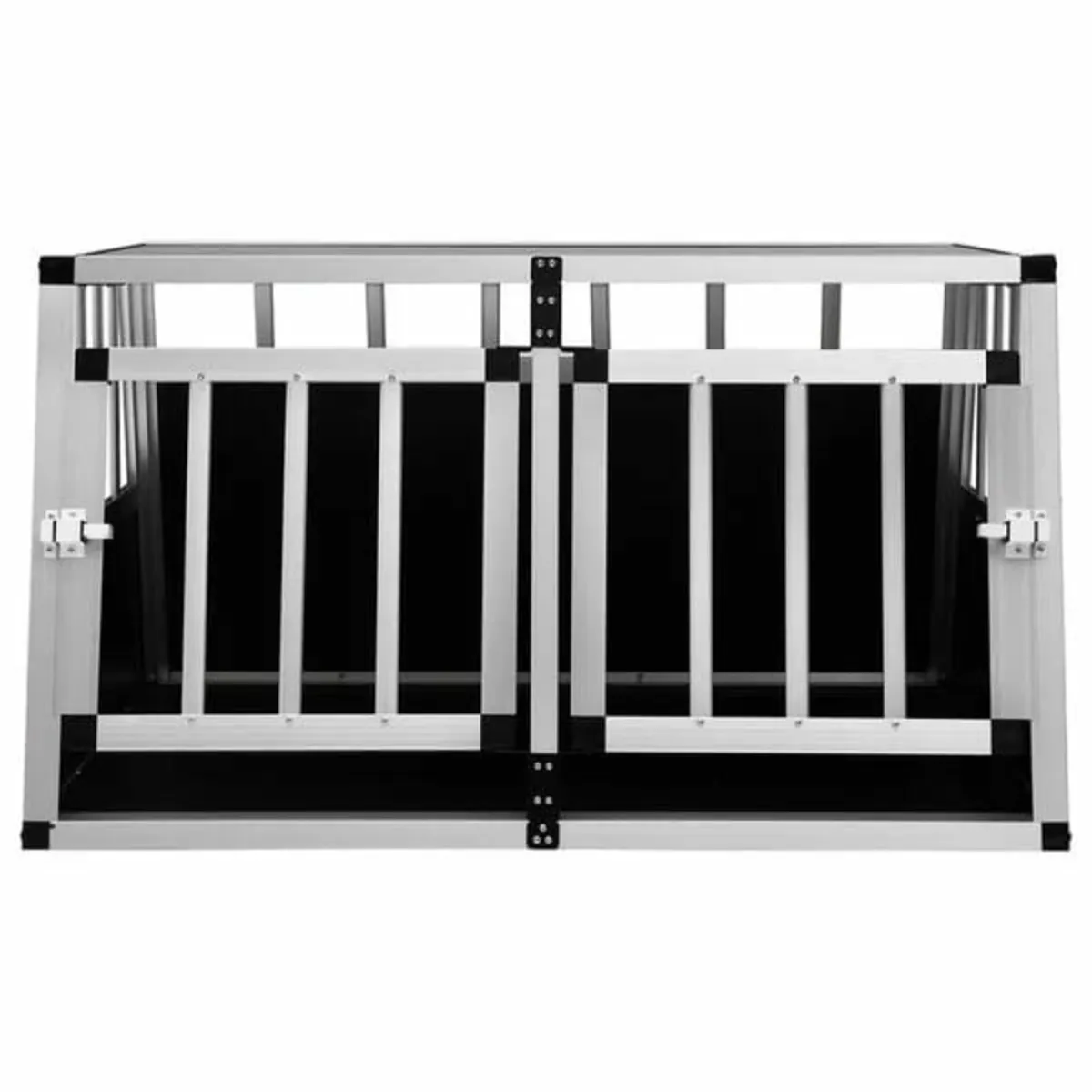 Dog Cage with Double Door 89x69x50 cm - Image 2