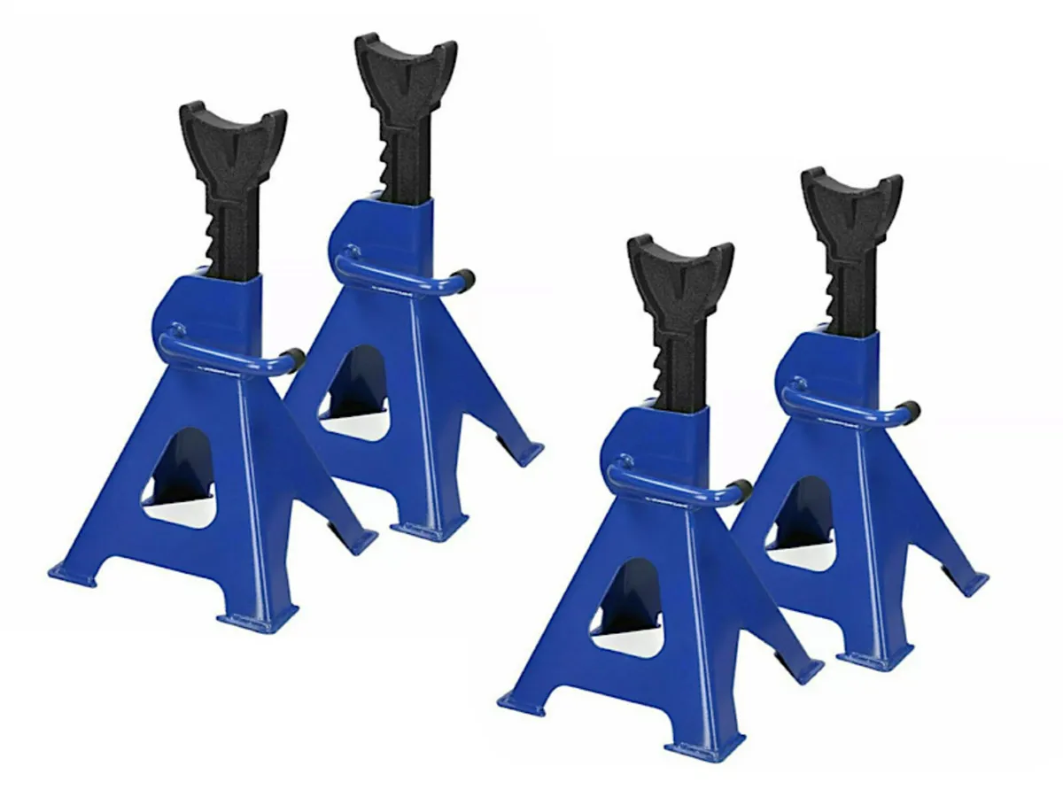 ONLY €65 BLK FRI 3Ton Axle Stands (4 set) - Image 1