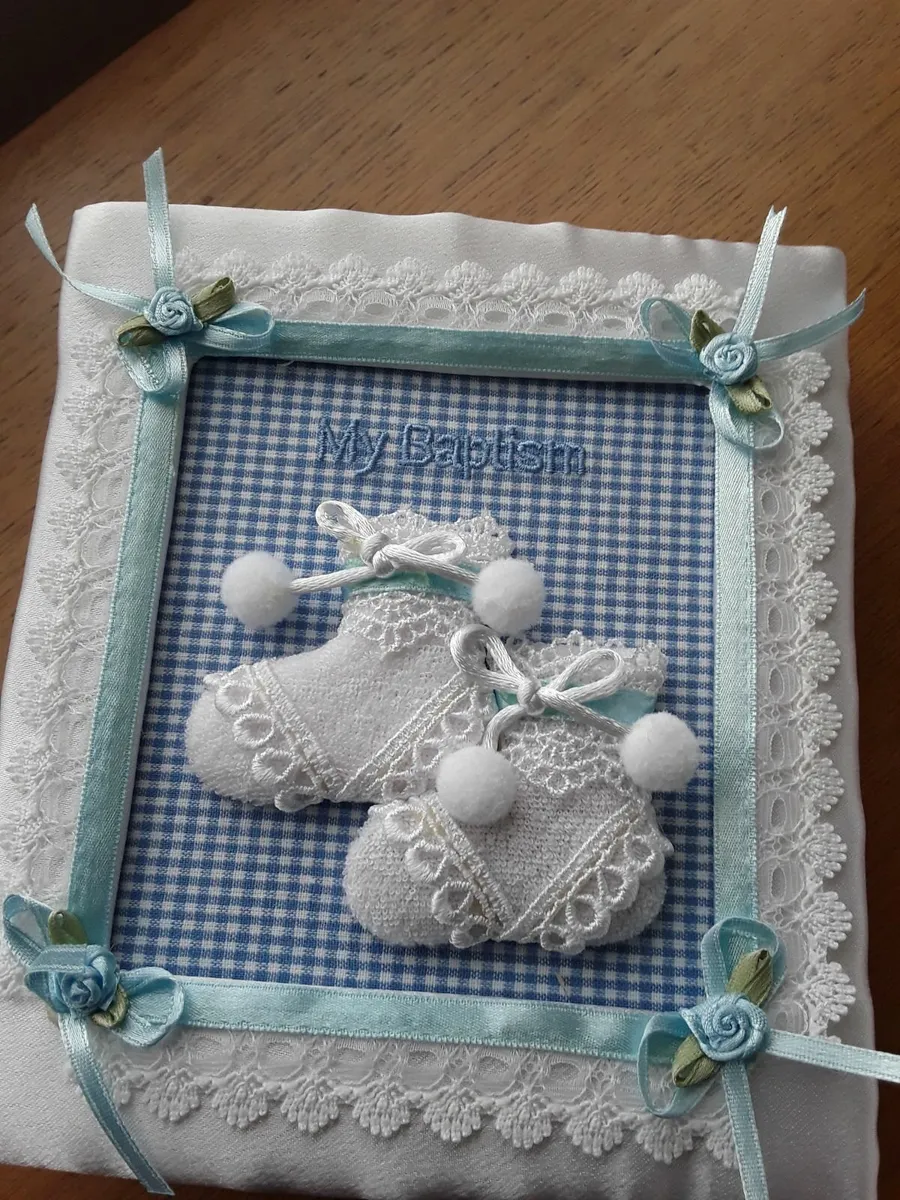 Brand new baby boy christening album - Image 1
