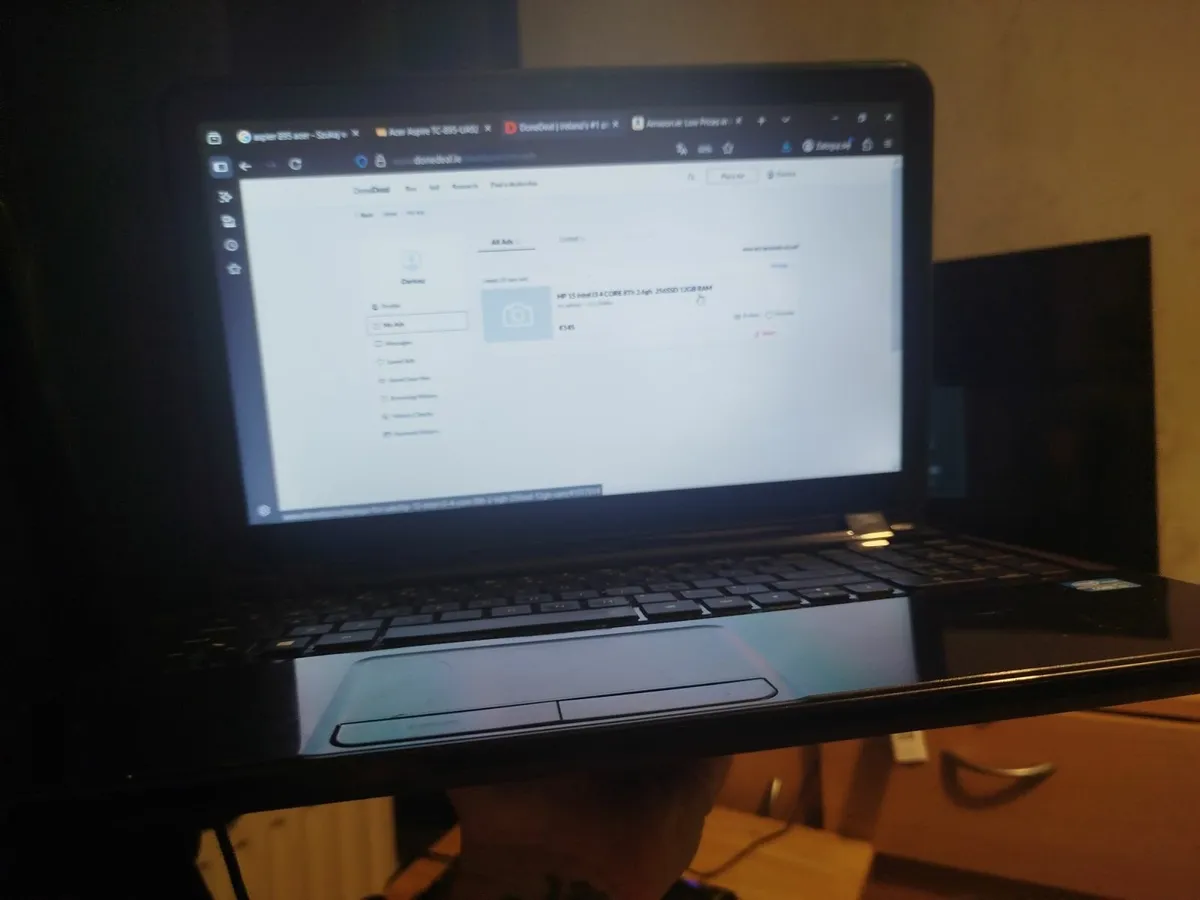 HP 15  Intel i3 4 CORE 8Th 2.6gh. 256SSD 12GB RAM - Image 3