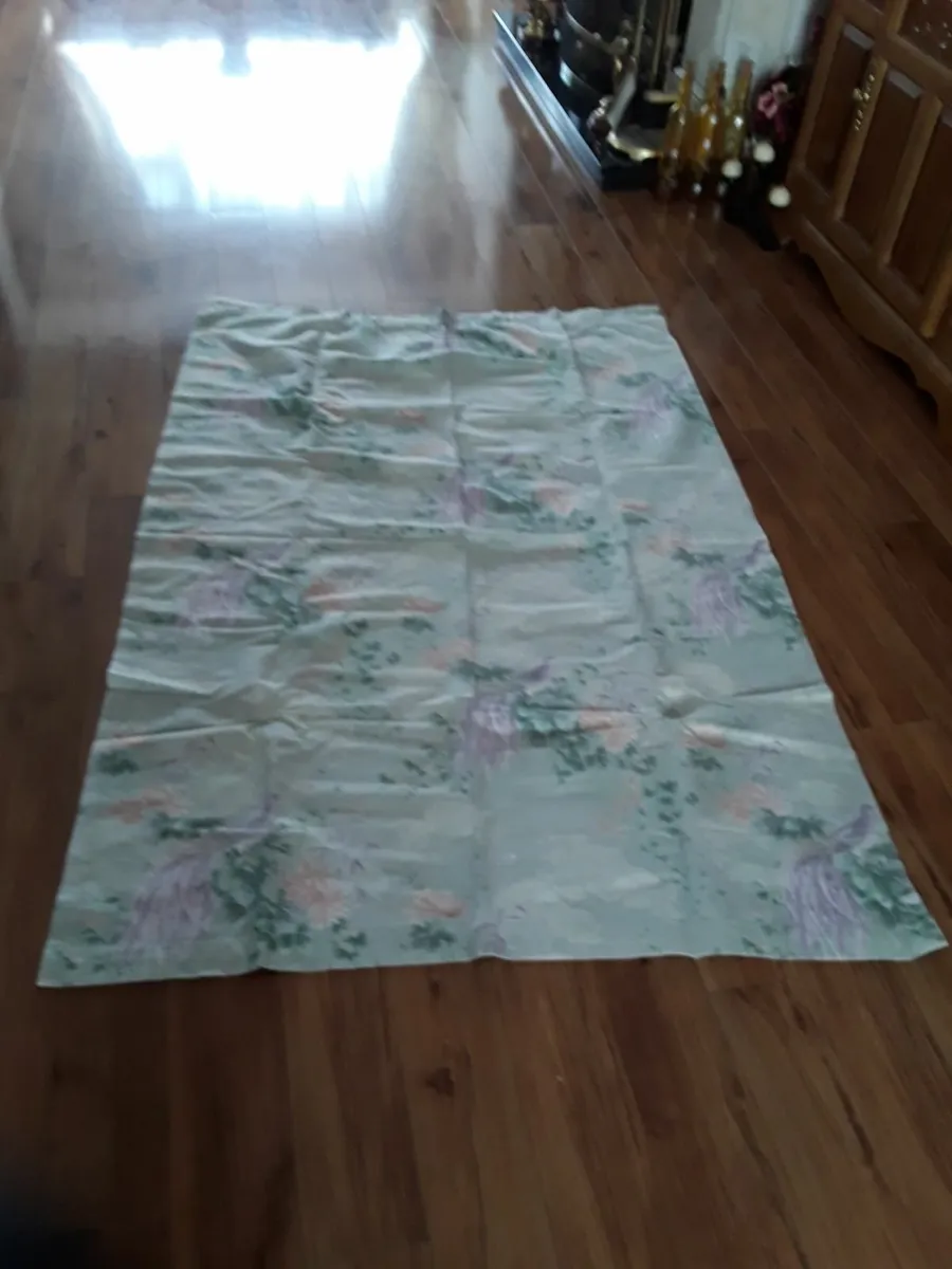 Nice small floral pattern curtains - Image 1