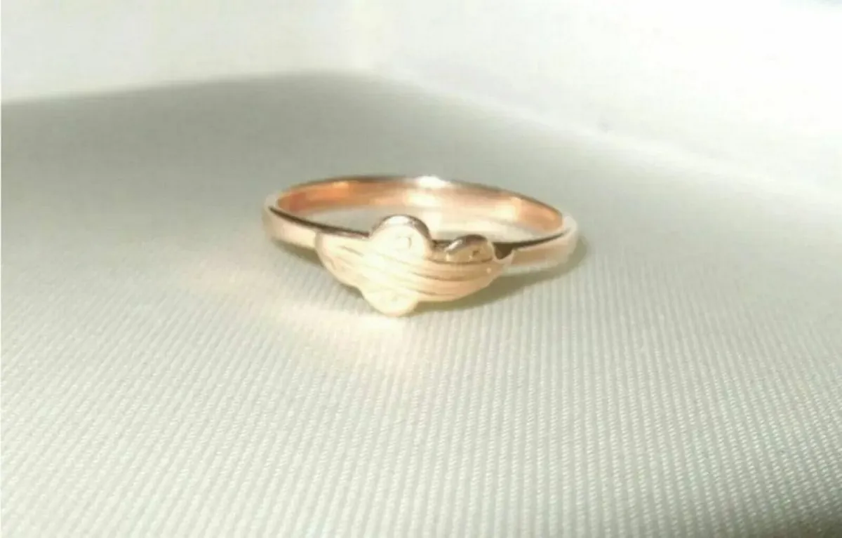 Vintage 14ct Gold Ring - Image 3