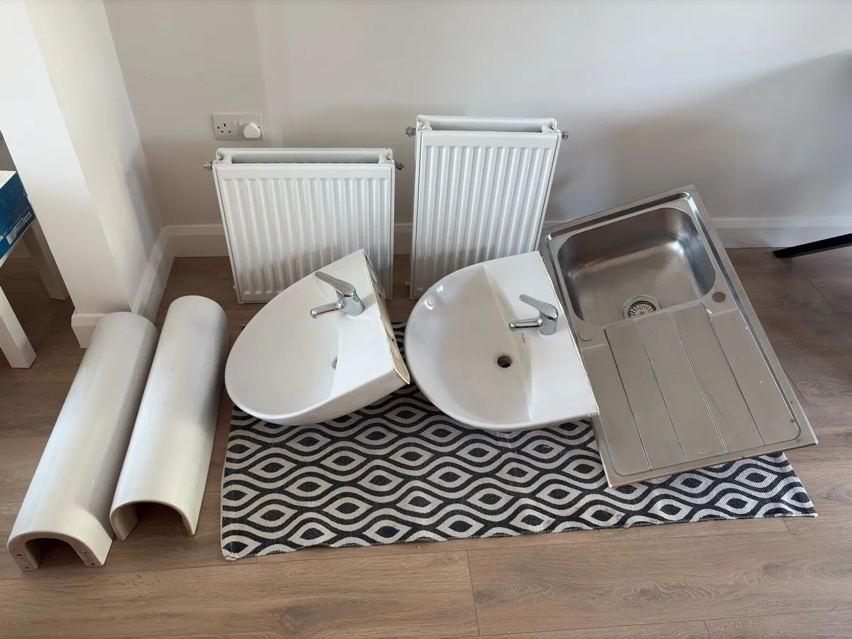 New Bathrooms Basin and radiators - Image 1