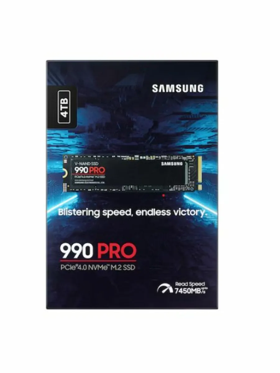 New 4TB Samsung 990 Pro NVMe SSD M.2 - Image 1