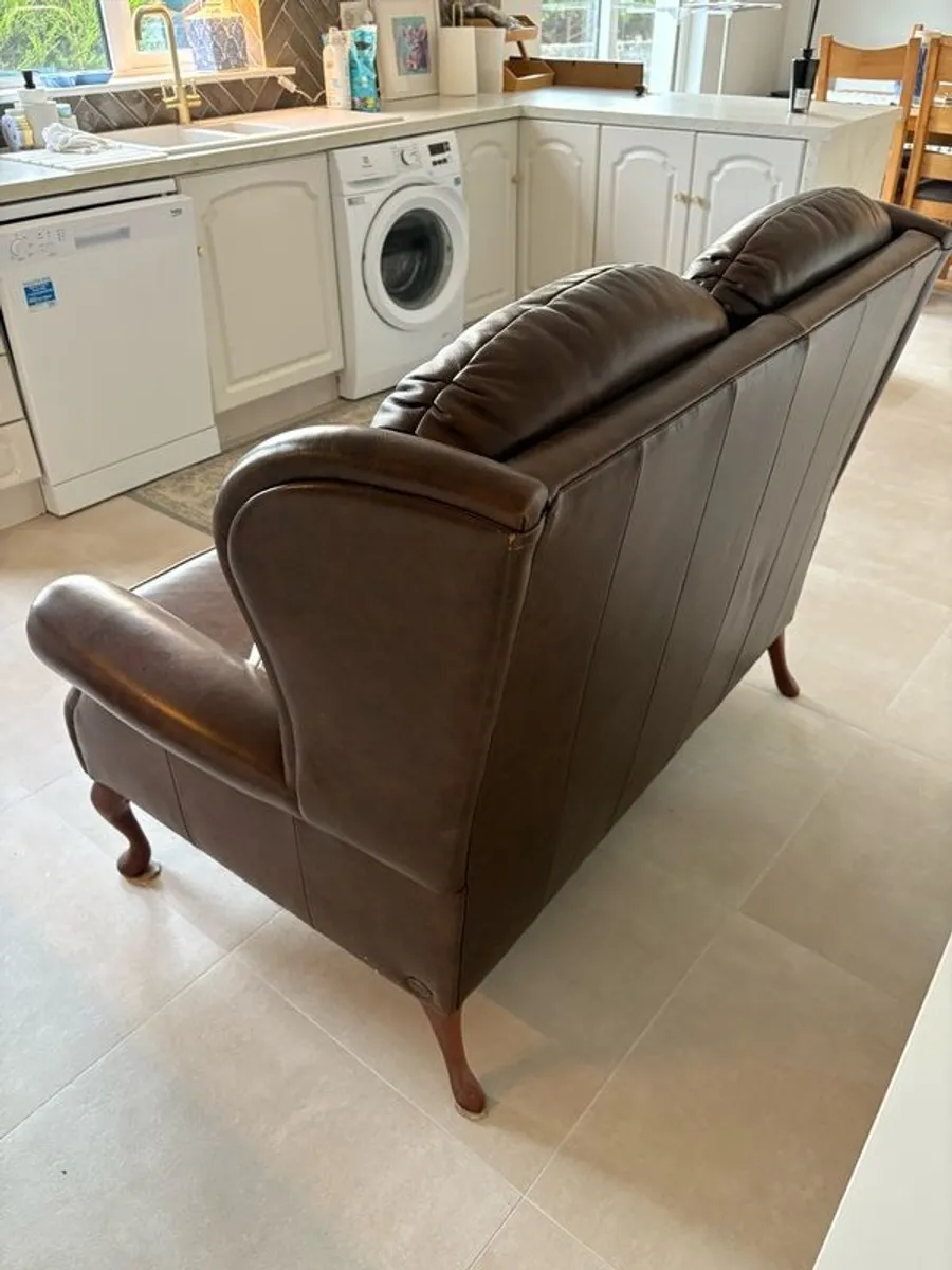 Leather Couch (2 Seater) - Image 3
