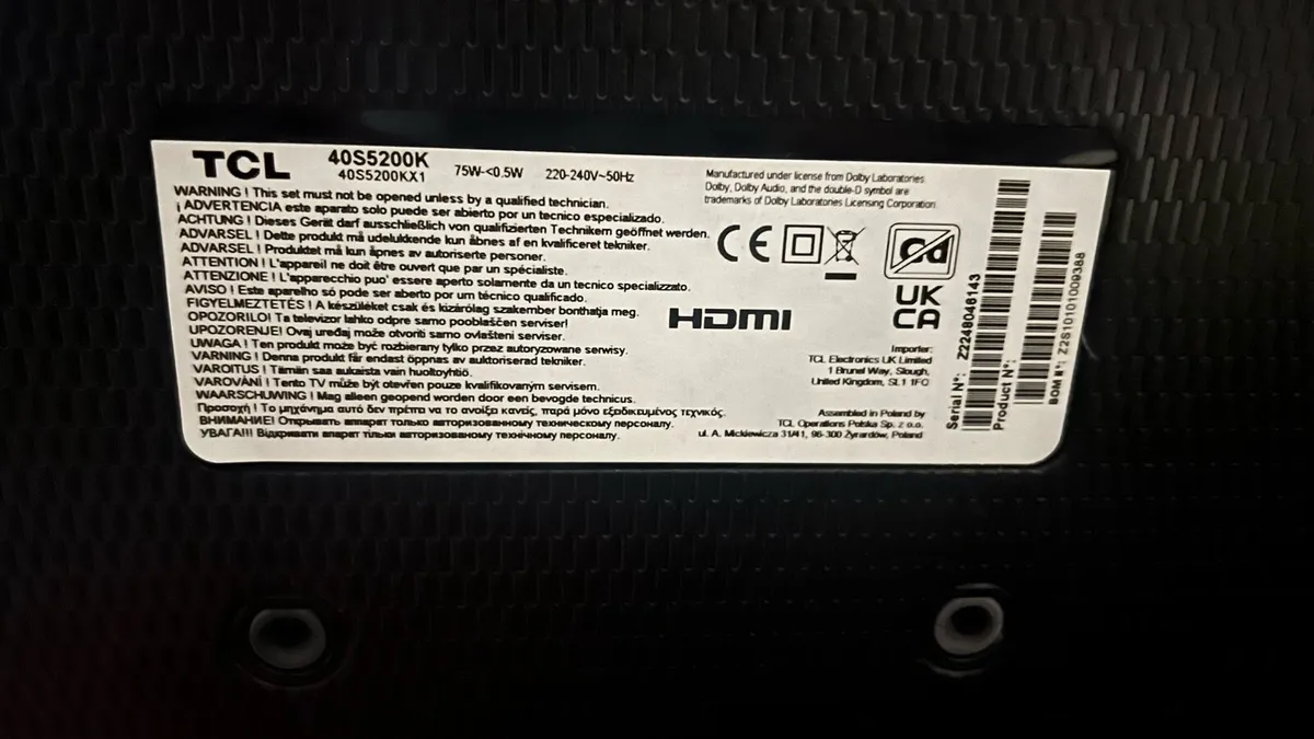 40 inch LED FULL HD HDR ANDROID SMART TV - Image 4