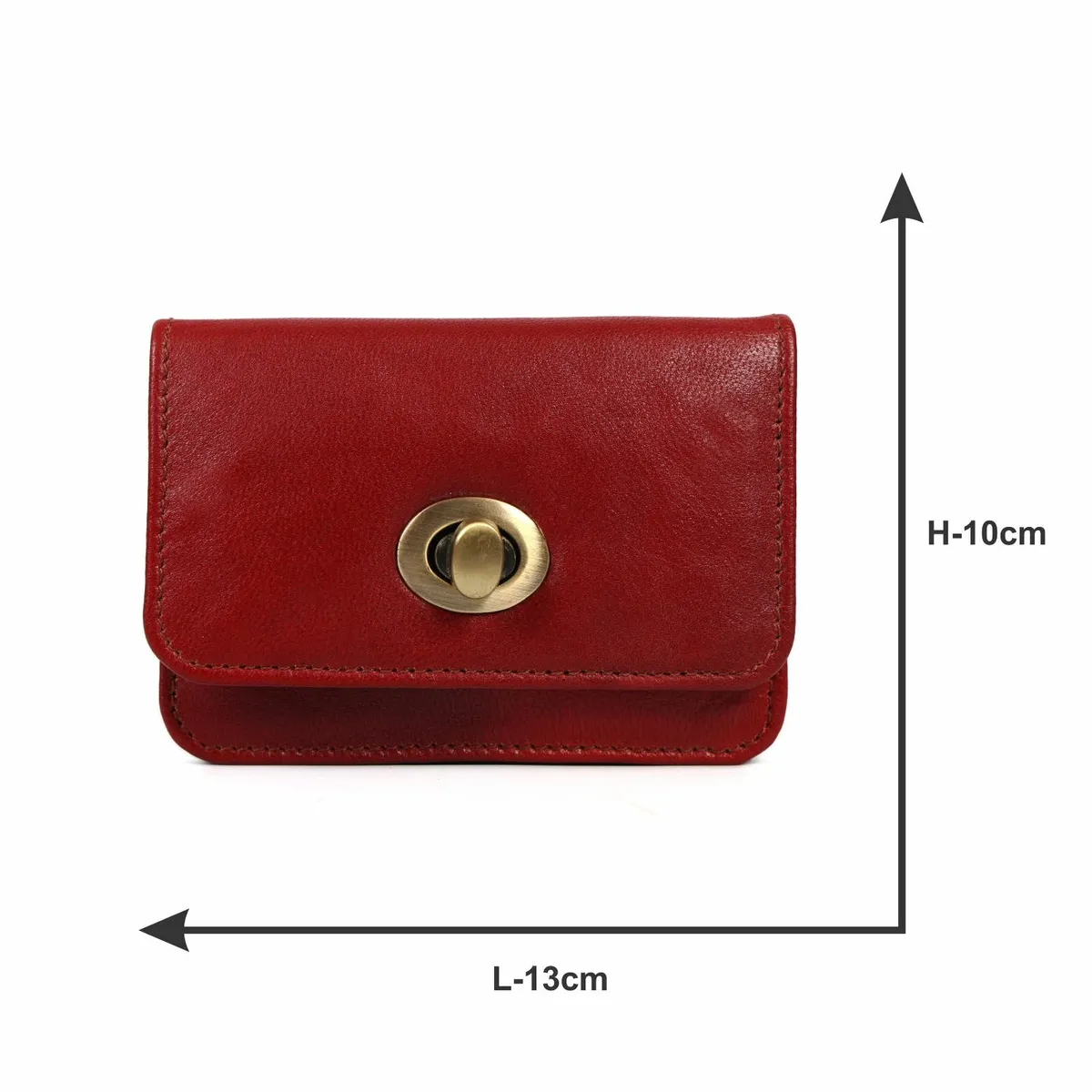 Handmade Women’s Leather Clutch Evening Purse - Image 2