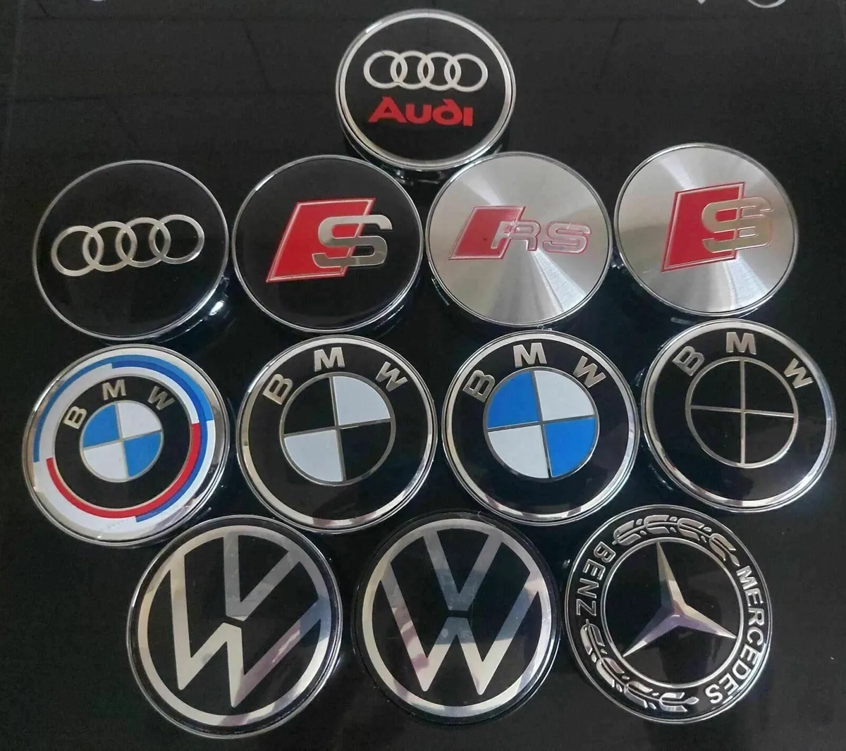Hard To Get 60mm Centre Caps - FREE POST - Image 1