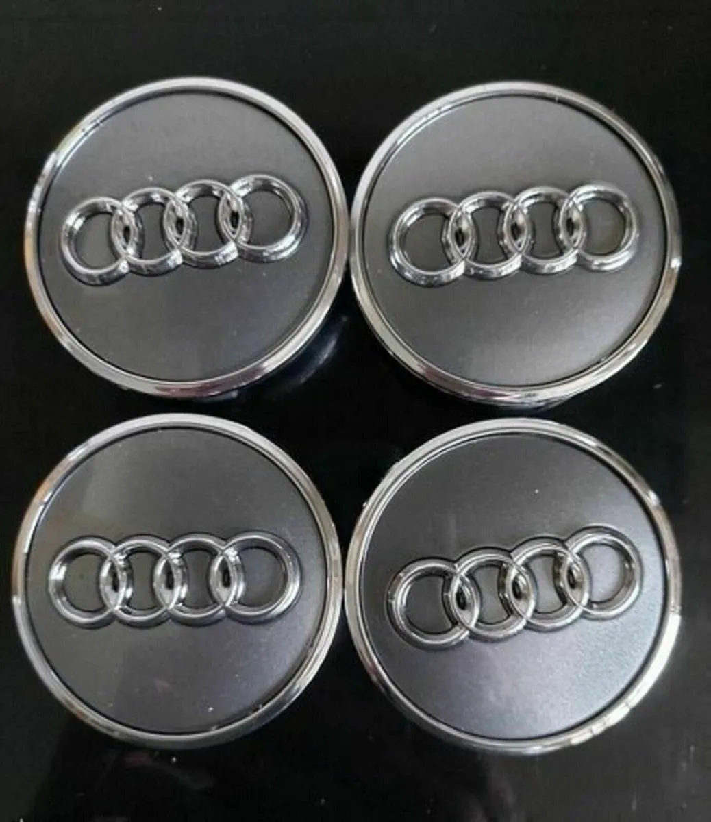 4 x Audi Centre Caps (61mm) - FREE POST - Image 1