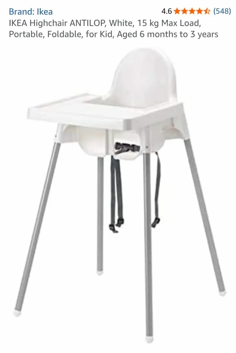 Baby high chair Ikea brand - Image 2