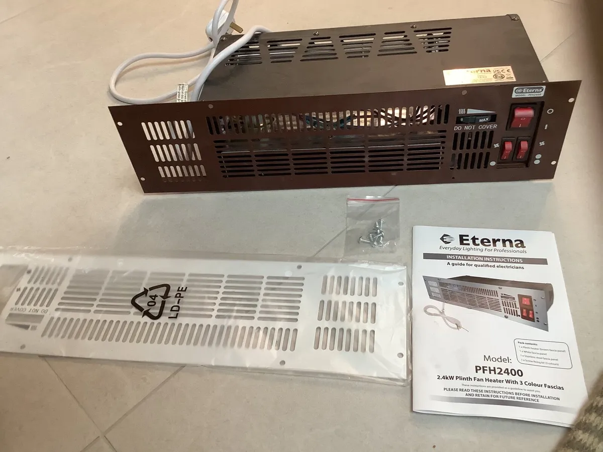 Electric Heater,thermostatic,3 heat, 2.4kw. - Image 1