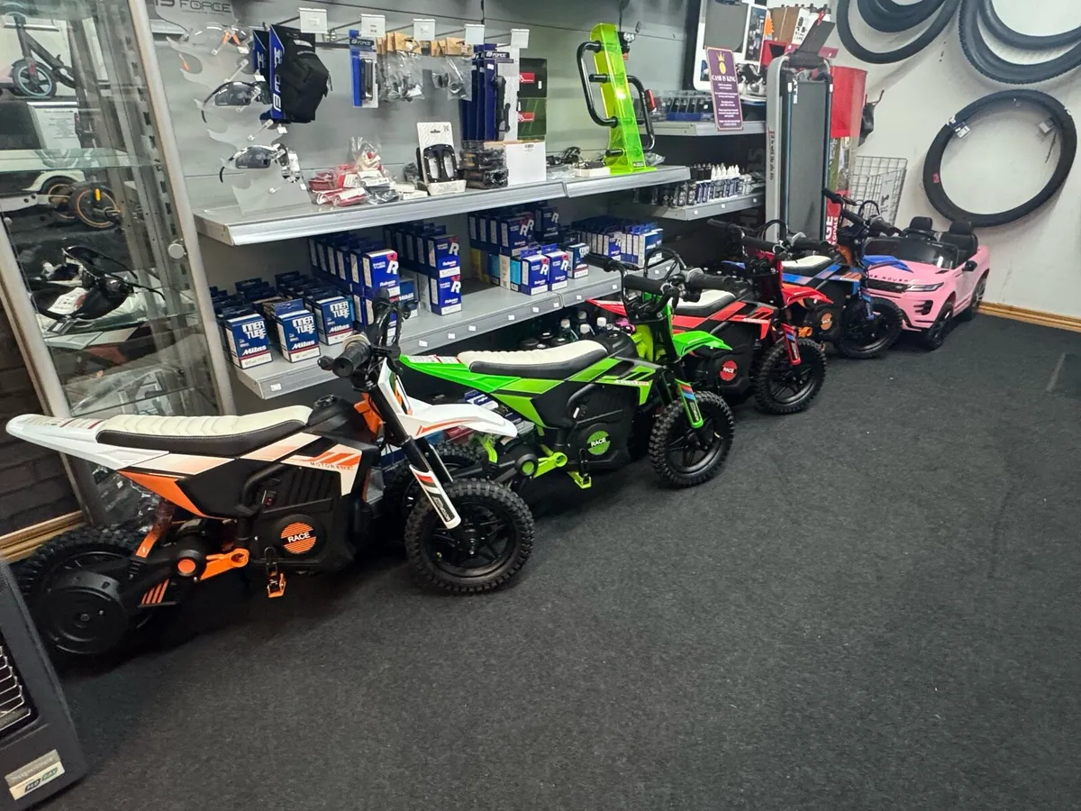 Free Delivery - Kids Electric Dirt Bikes - Image 4