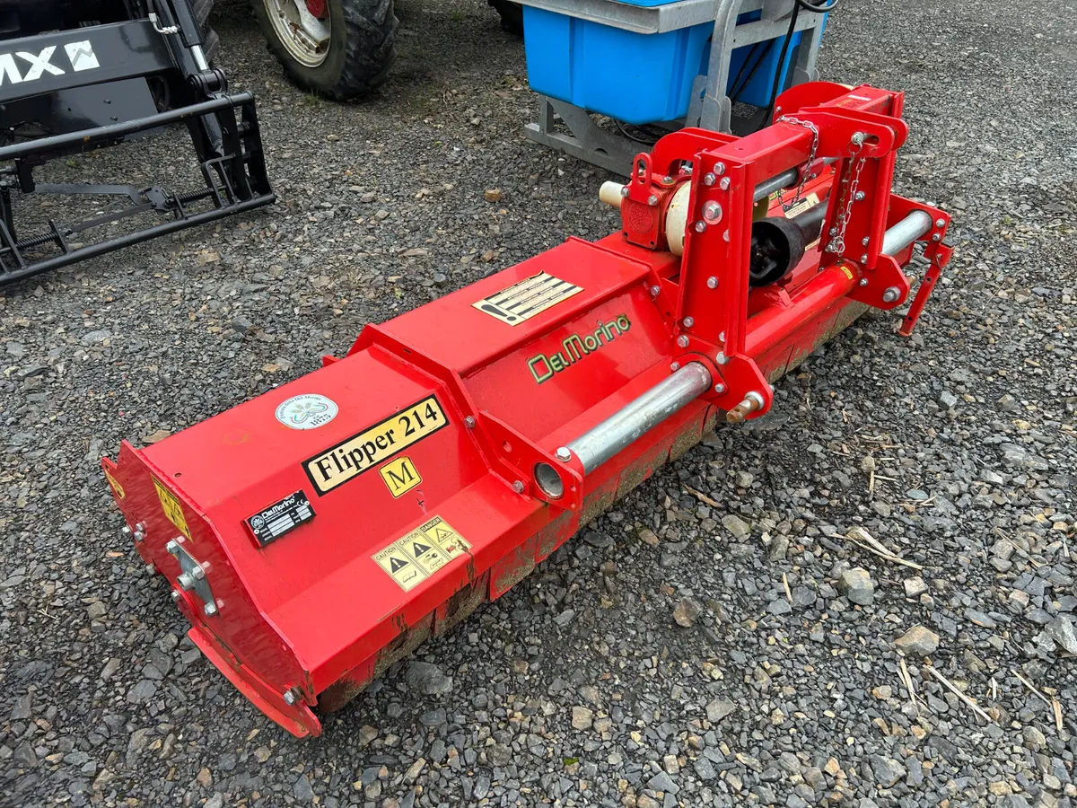 2022 Del Morino 7FT Flail Mower - Image 1