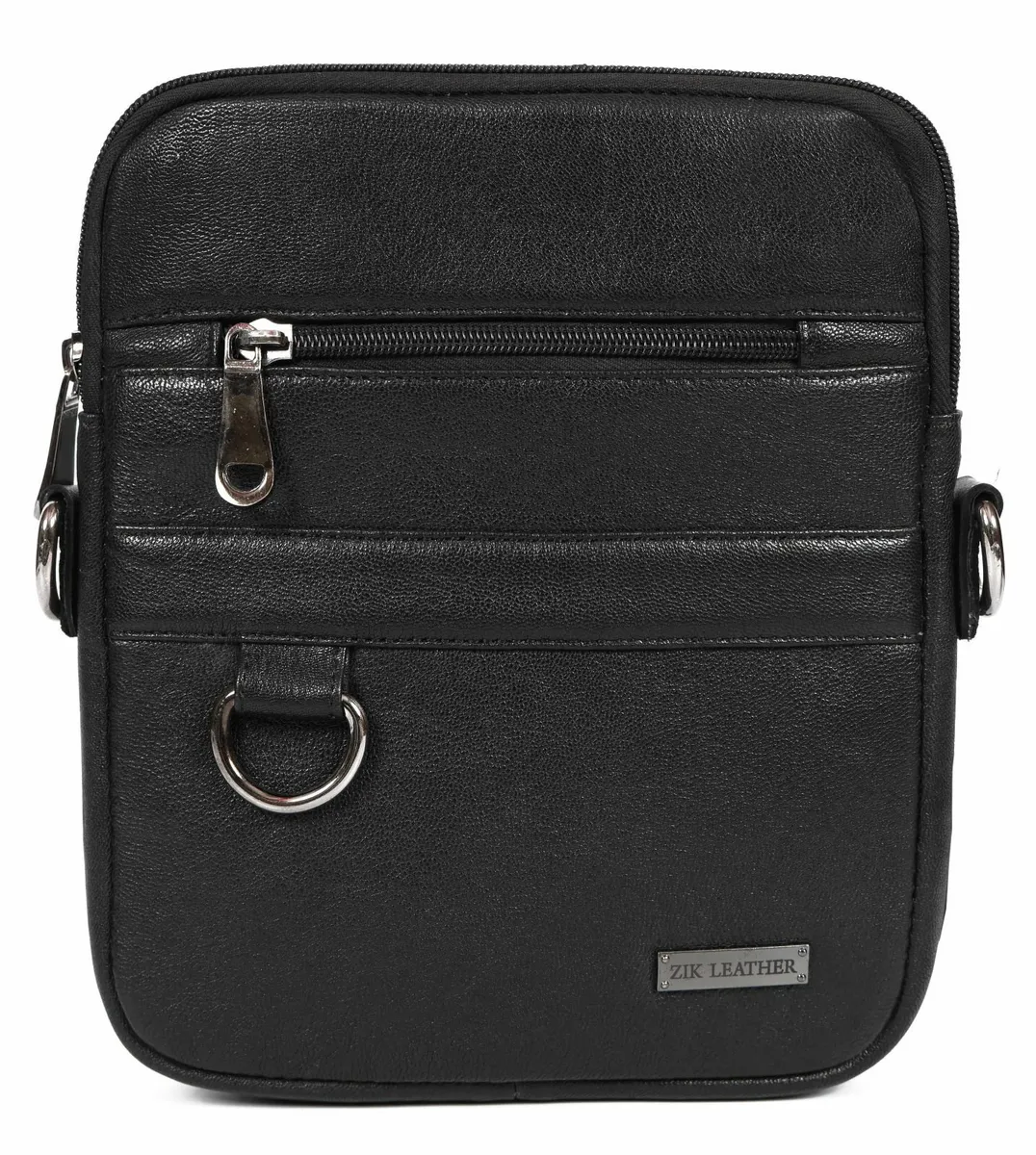 Leather Crossbody Bag Vintage Shoulder Purse - Image 2