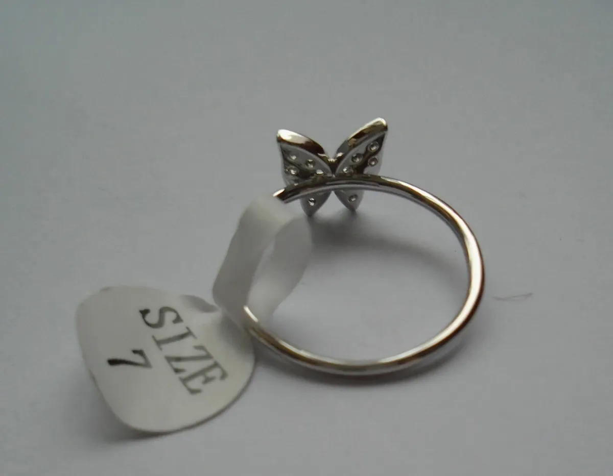 Silver butterfly ring, Ring,Jewellery,Gift - Image 3