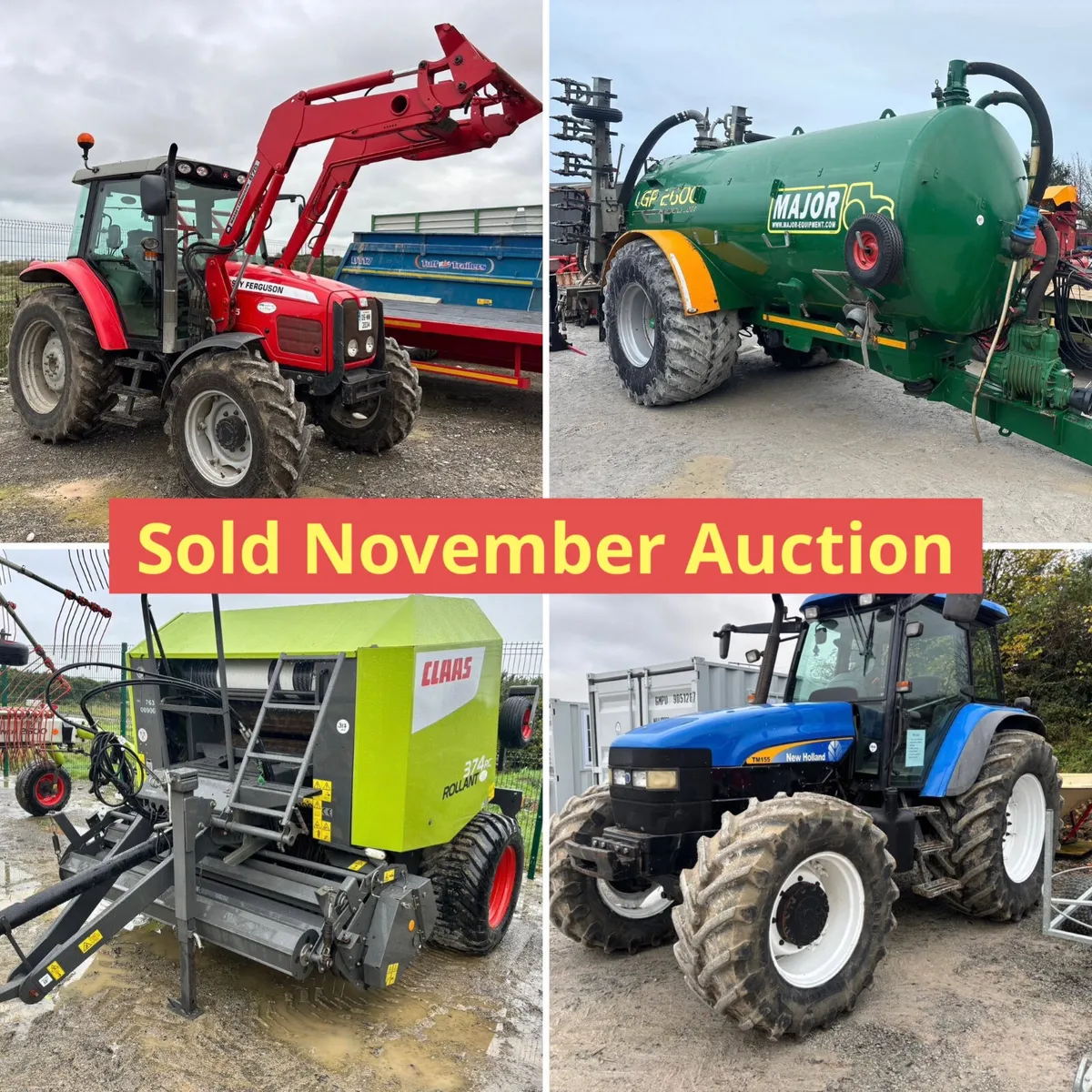 Portlaoise Machinery Auction Entries Accepted - Image 1
