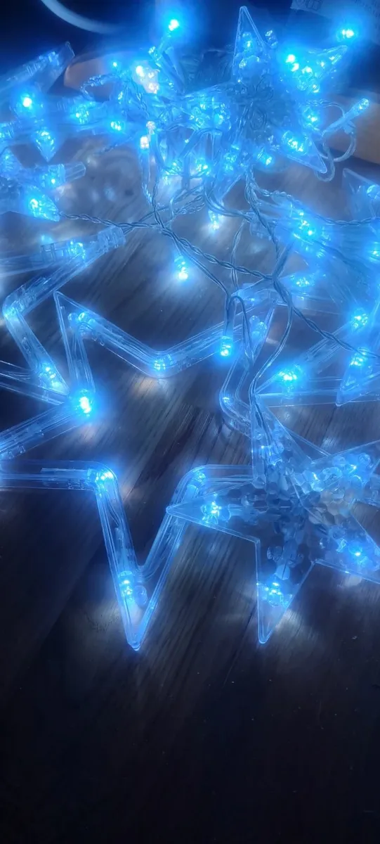 Christmas led lights stars - Image 1