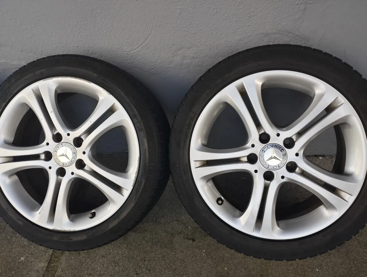 17" alloy wheels for mercedes - Image 2
