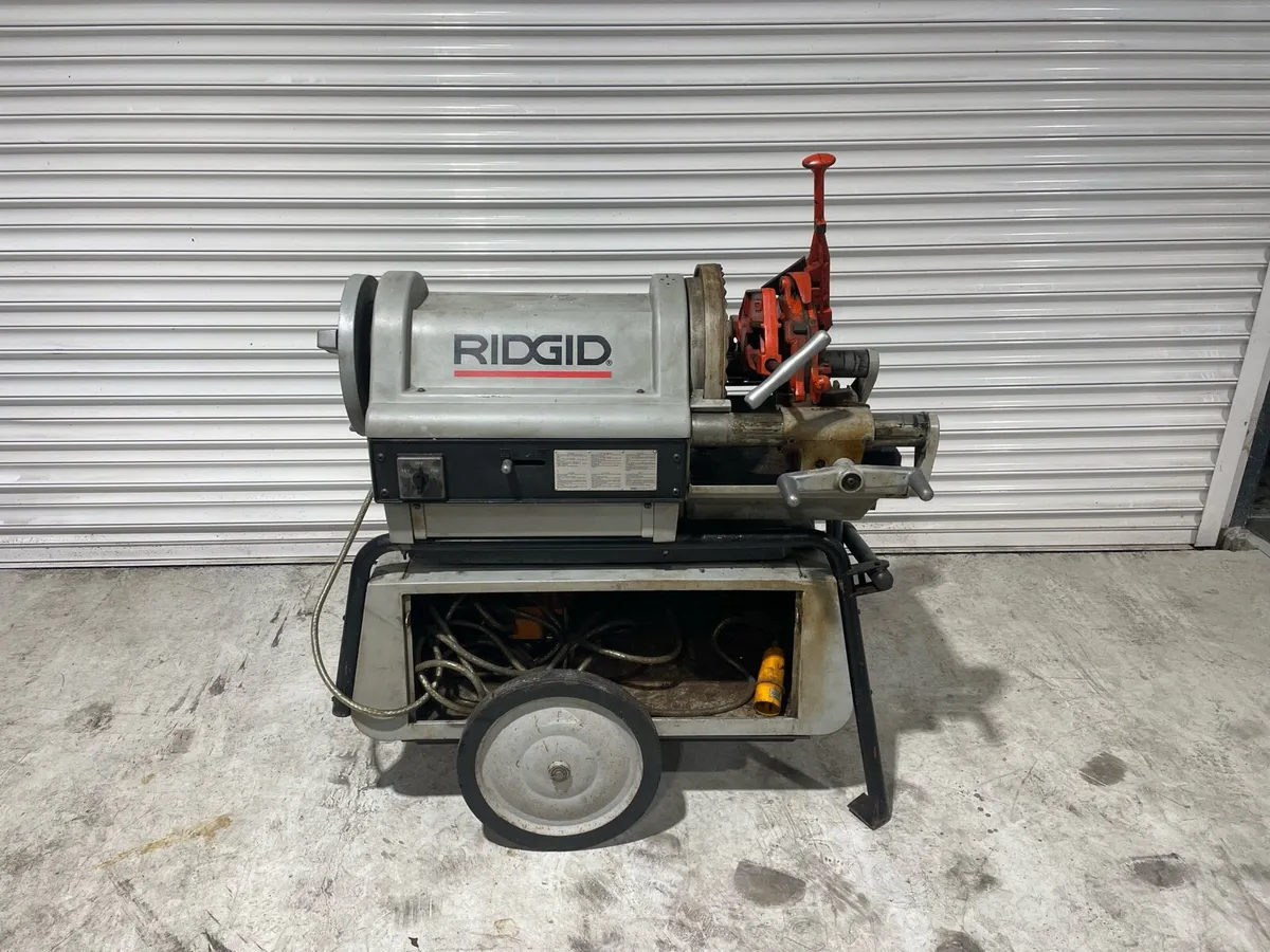 4” Ridgid pipe trading machine - Image 1