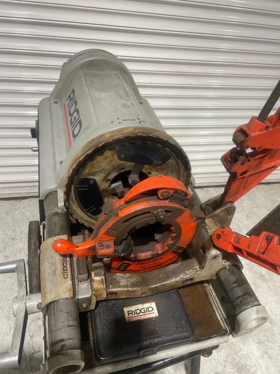 4” Ridgid pipe trading machine - Image 2
