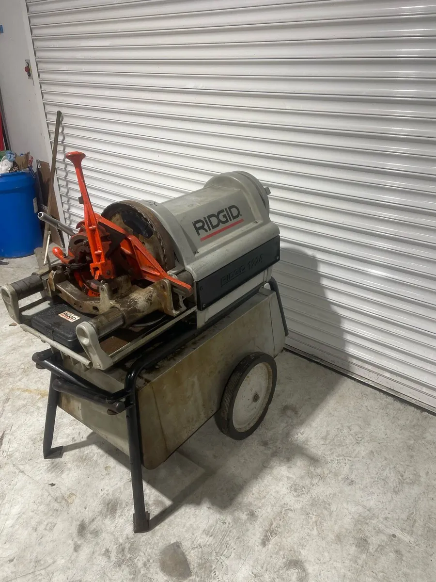 4” Ridgid pipe trading machine - Image 3