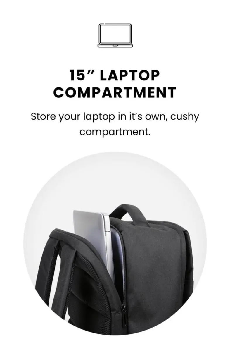 Nordace Bergen Backpack – Stylish & Functional - Image 3