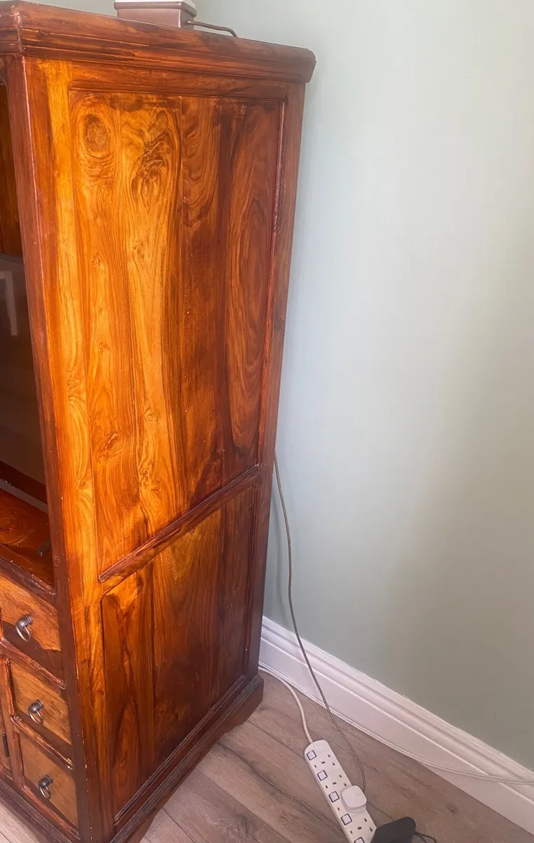 Solid Wood Cabinet - TV Unit - Image 2