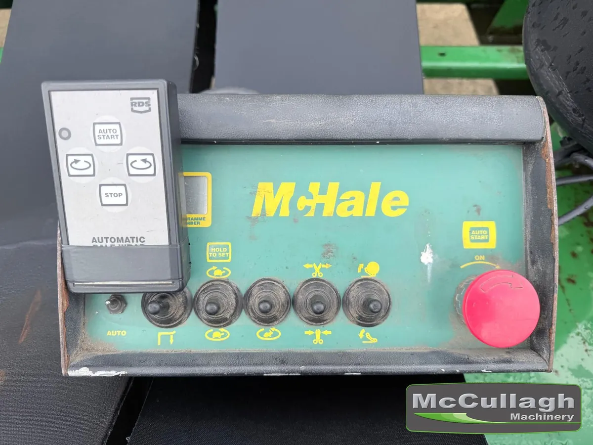Used McHale 991 LBER Mounted Bale Wrapper - Image 4