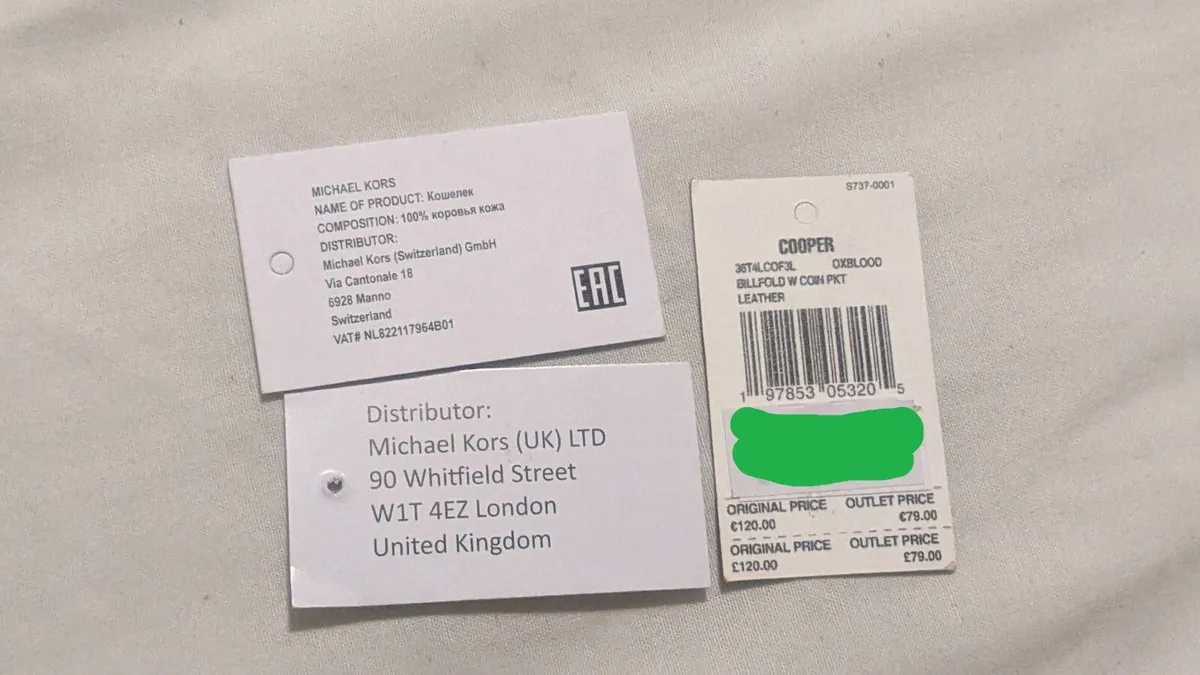 Michael Kors   Wallet   Brand New  Oxblood Red - Image 4