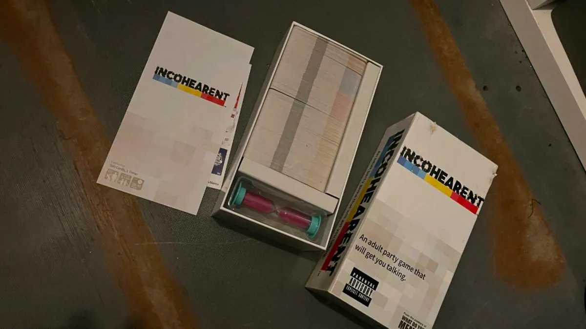 Incohearent – Adult Party Game - Image 2