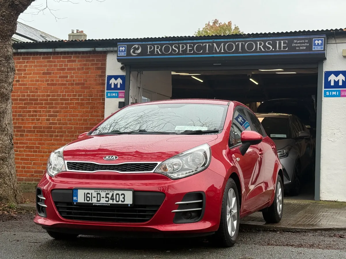 2016 Kia Rio, 1.2 Petrol, Only 90km, New Nct 12/27 - Image 1