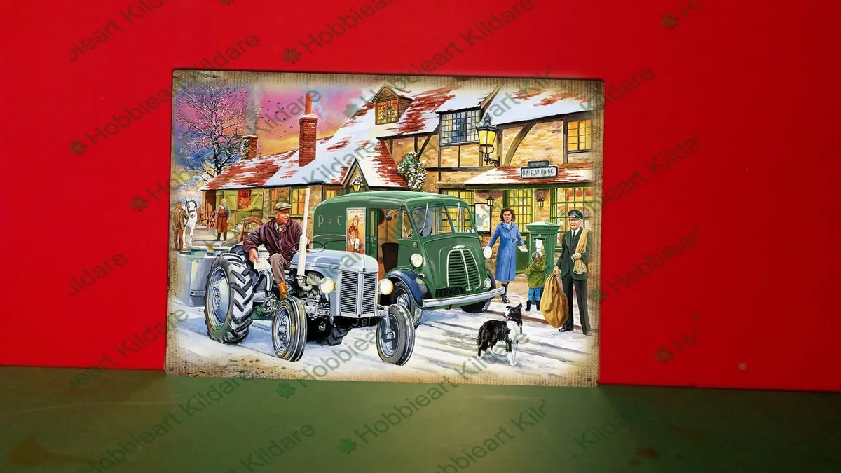 Ferguson TE 20 tractor tin sign - Image 1