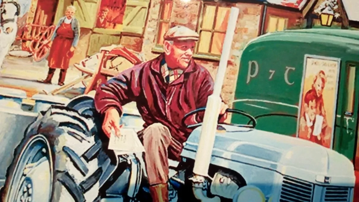 Ferguson TE 20 tractor tin sign - Image 3