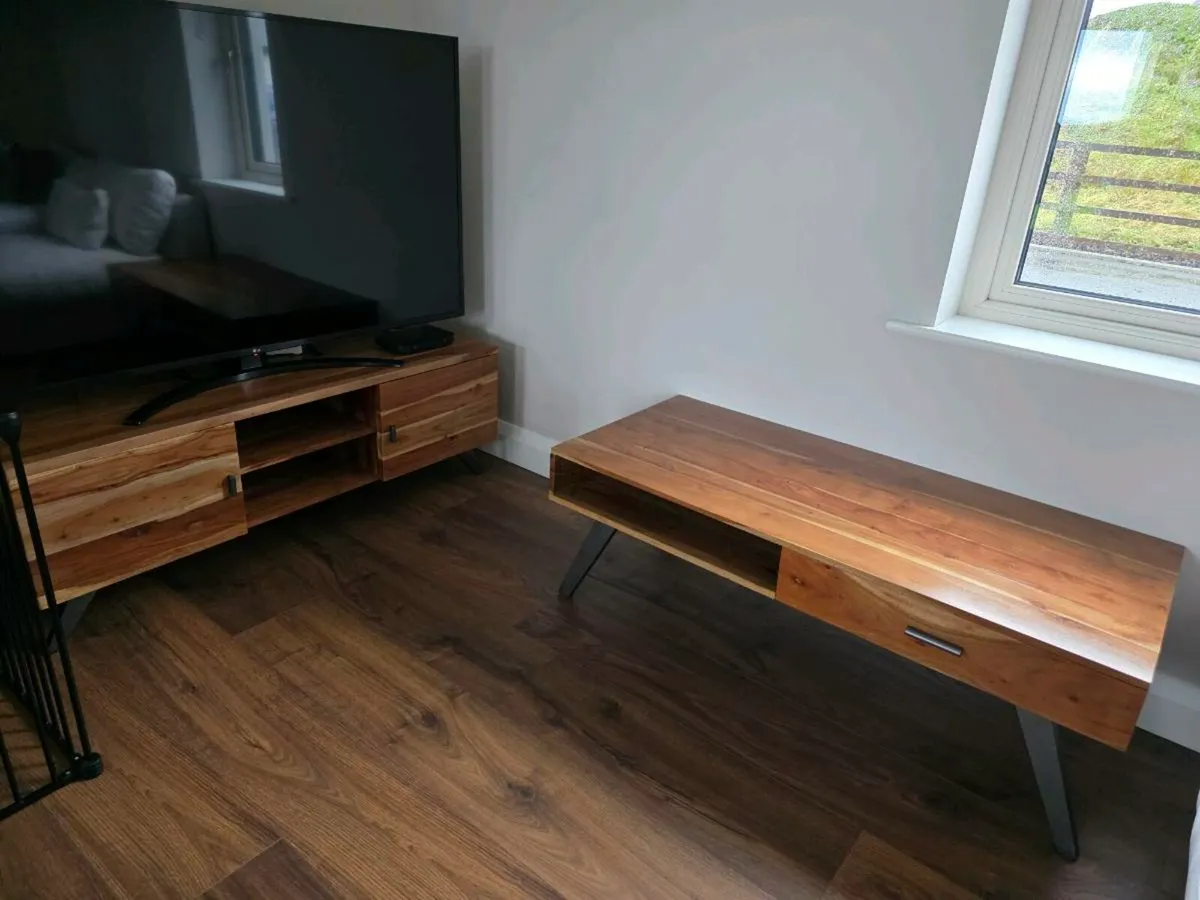 TV Stand and Coffee Table - Image 1