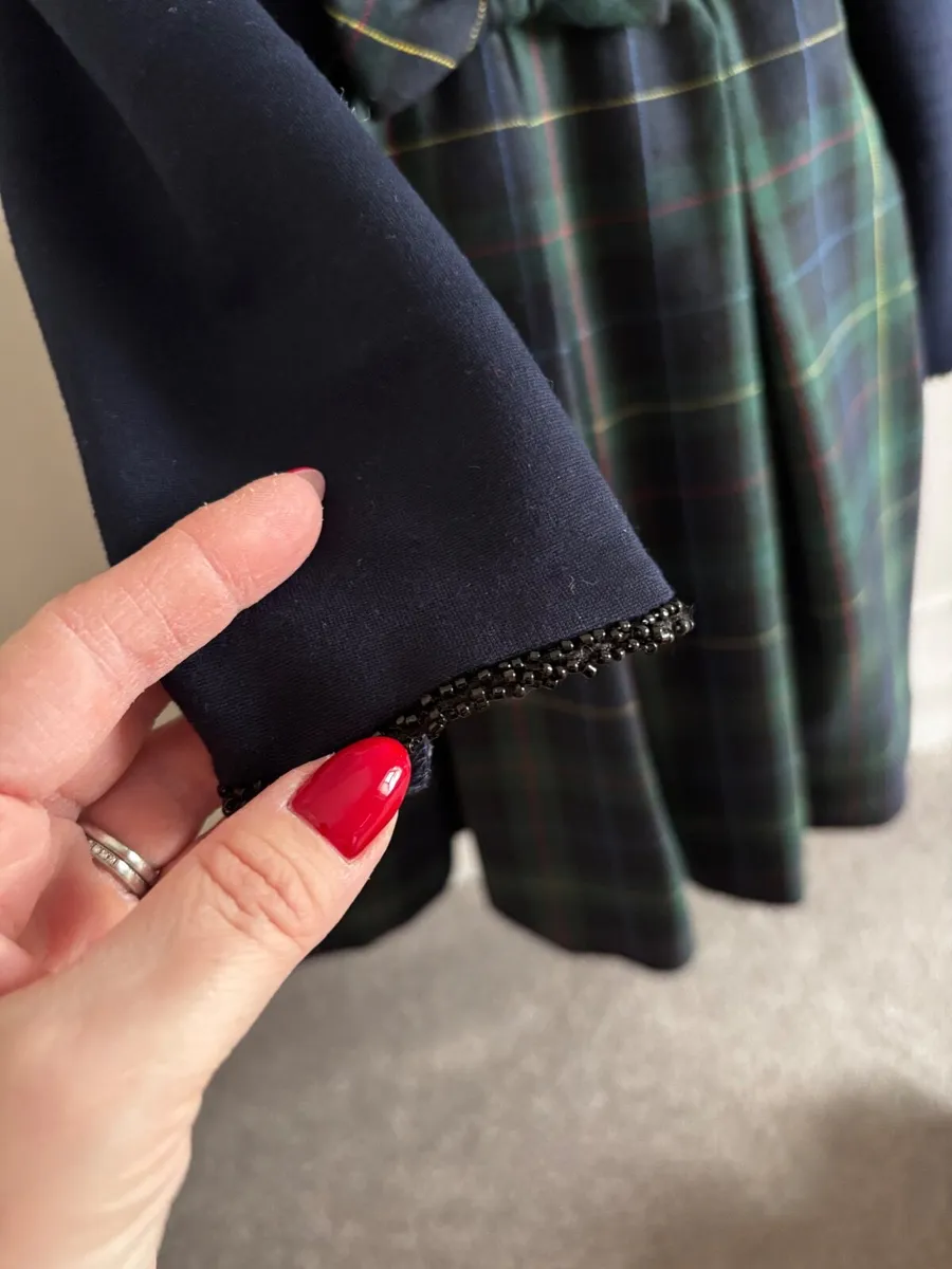 Girls Abel & Lulu Christmas Dress - Image 2