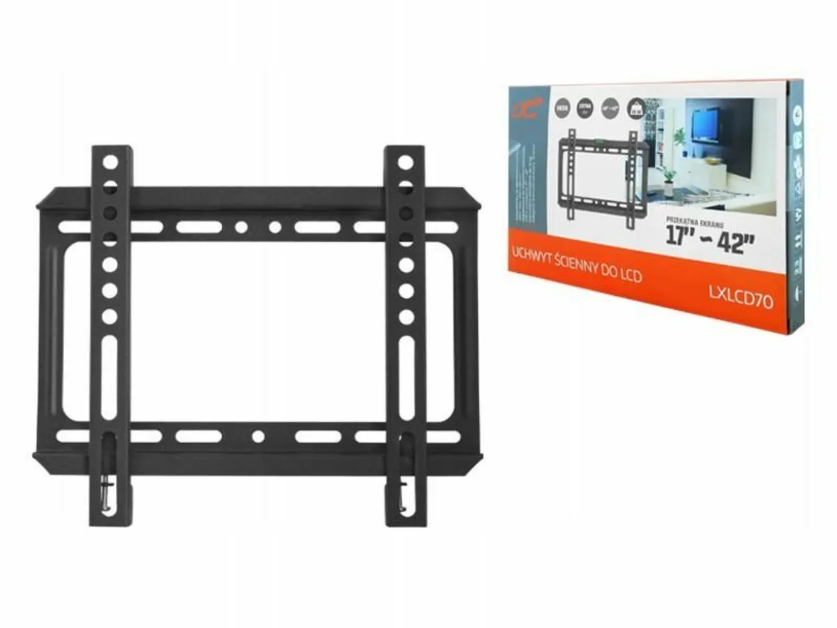 TV Wall Mount Flat Fixed 14" - 42" - Image 3