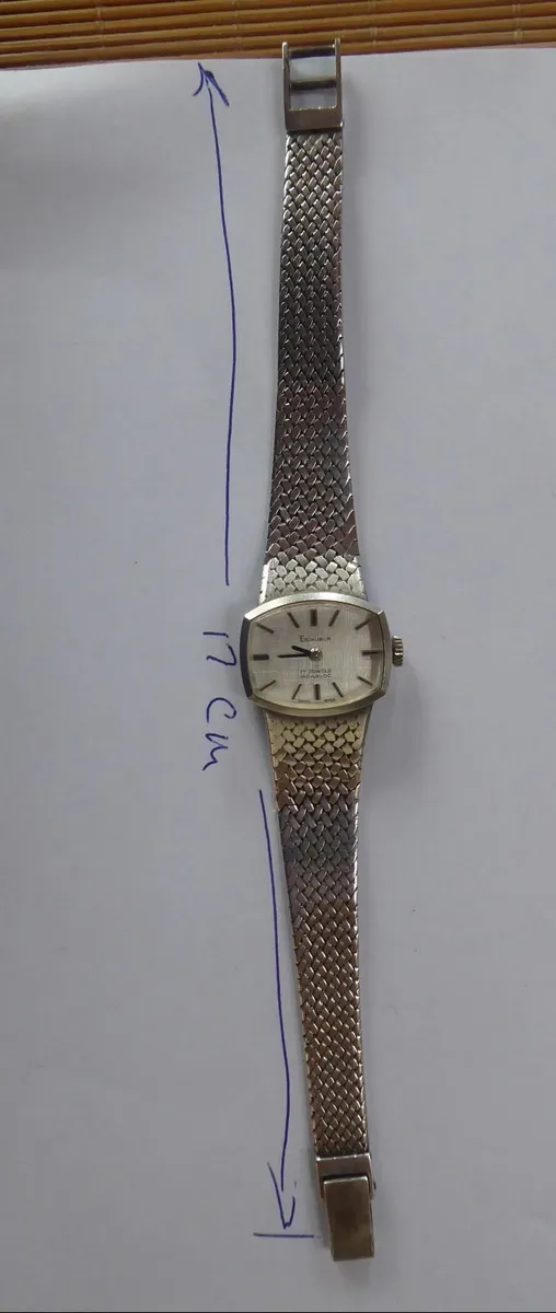 Hallmarked vintage silver watch. Running, Wt 27g - Image 3