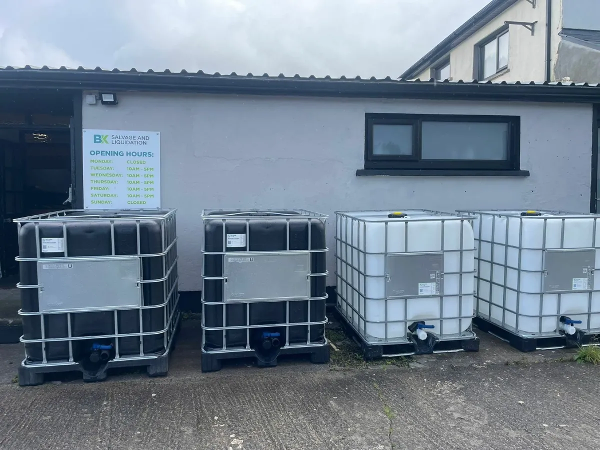 brand new never used White 1000L IBC tank - Image 2