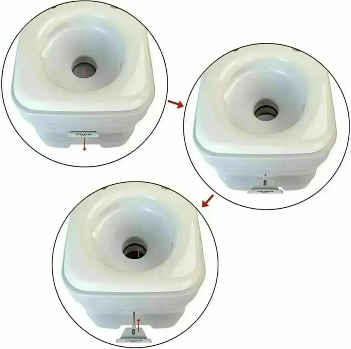 Fresh Deluxe Portable Toilet – Ideal for Camping - Image 4