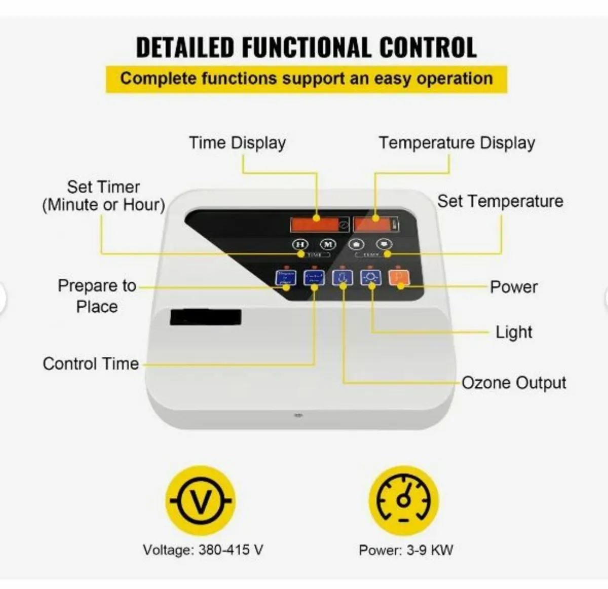 External Sauna Heater Controller for 3KW-9KW - Image 3