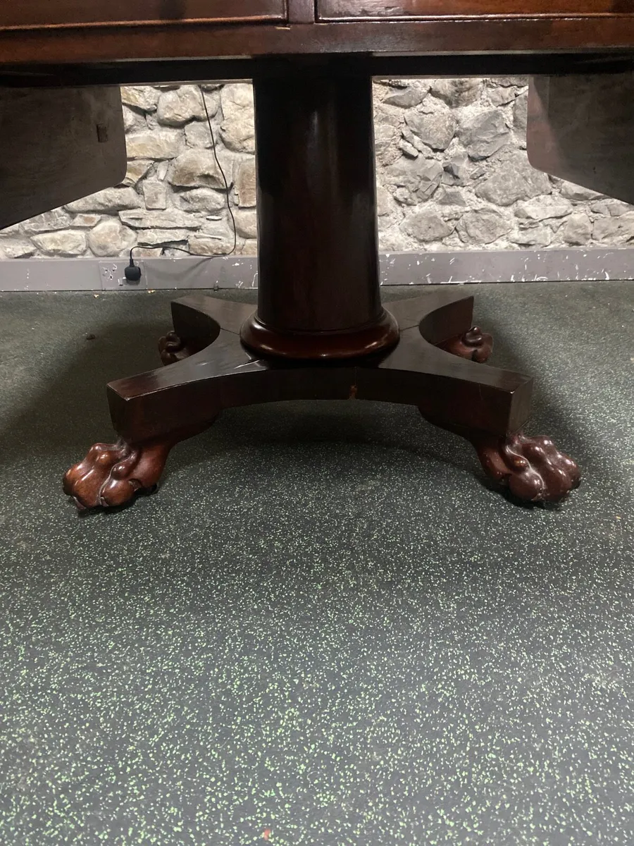 Mahogany Table - Image 4
