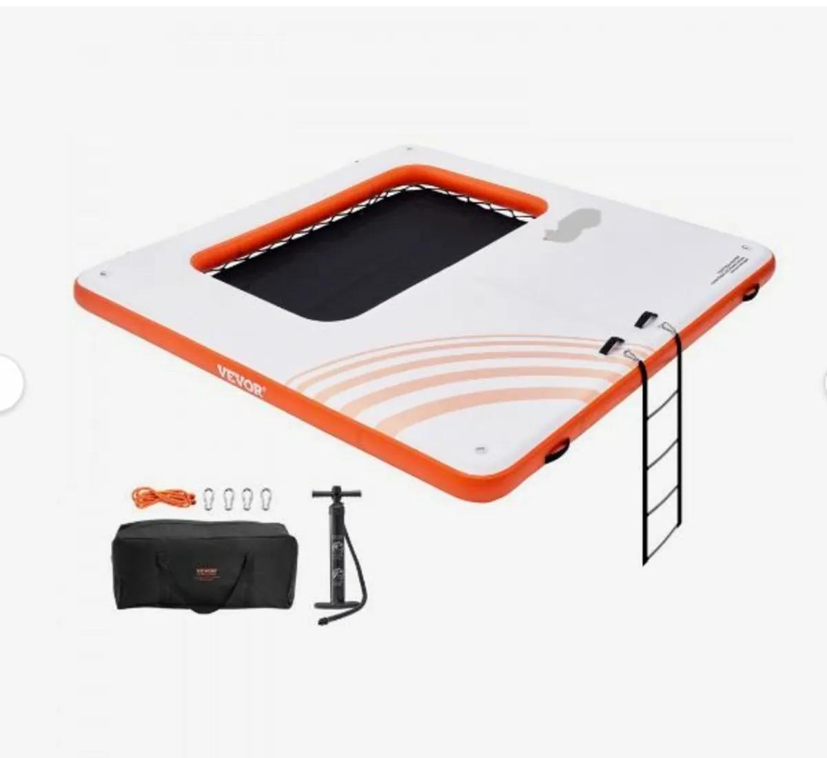 Inflatable Floating Dock, 10x10FT Inflatable Dock - Image 1