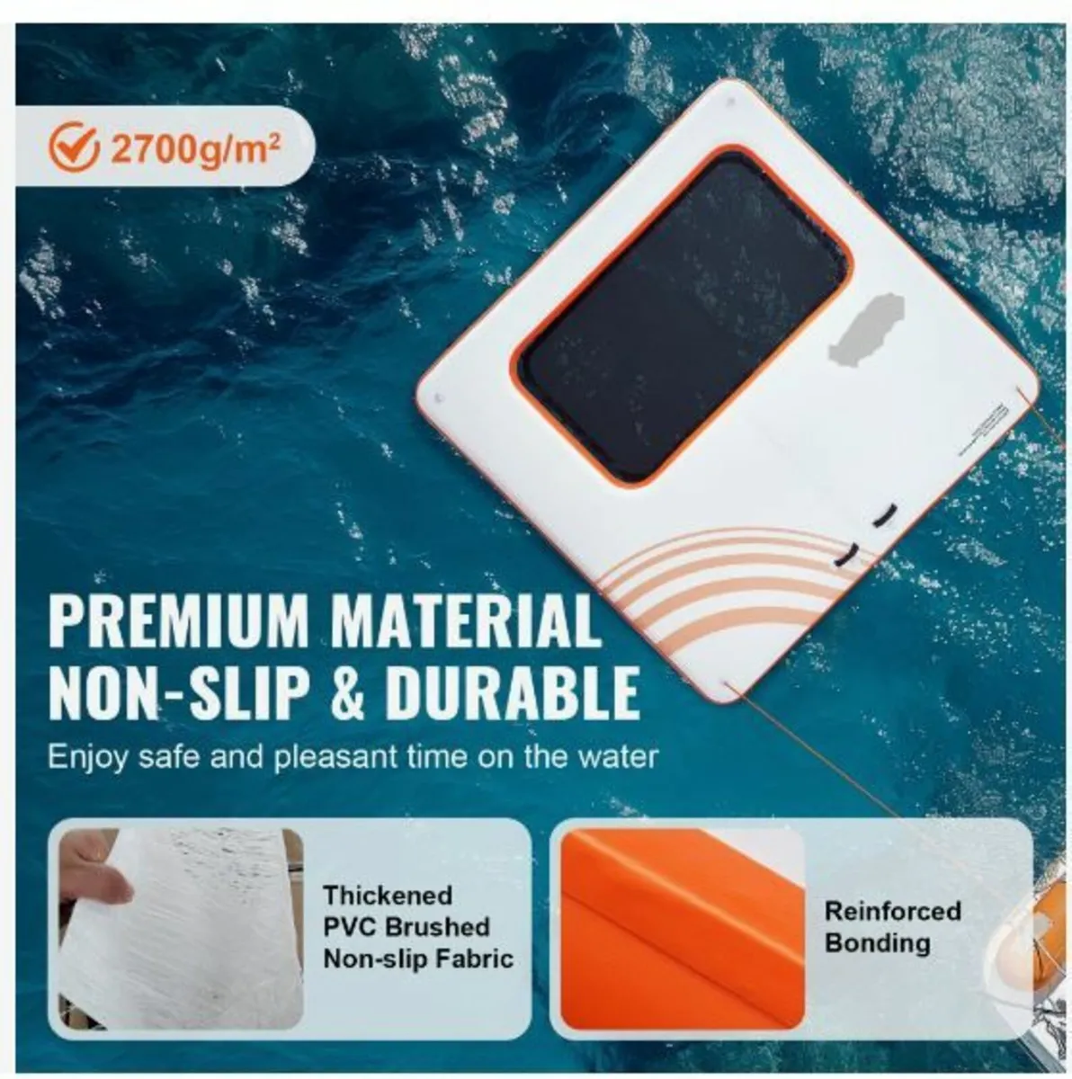 Inflatable Floating Dock, 10x10FT Inflatable Dock - Image 3