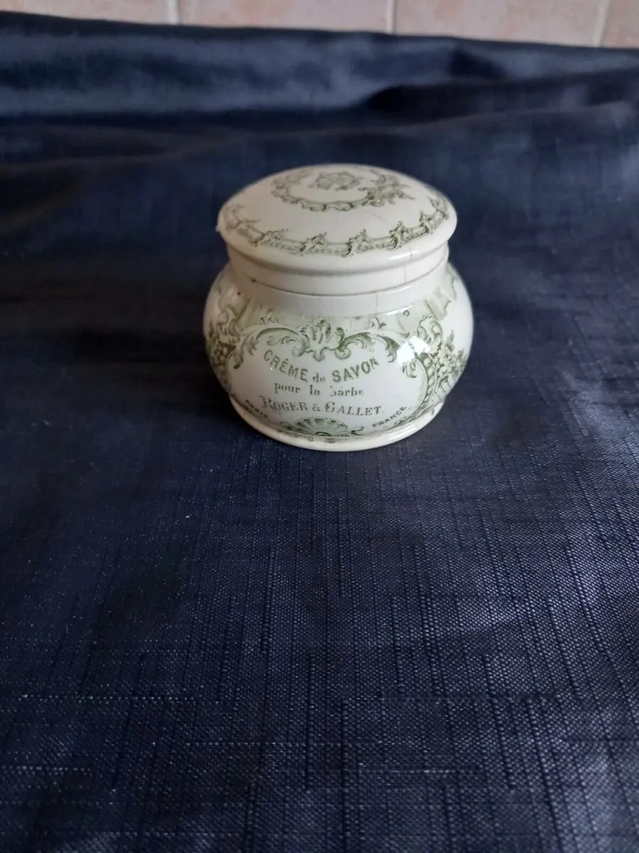 Old Shaving Cream Pot - Image 1