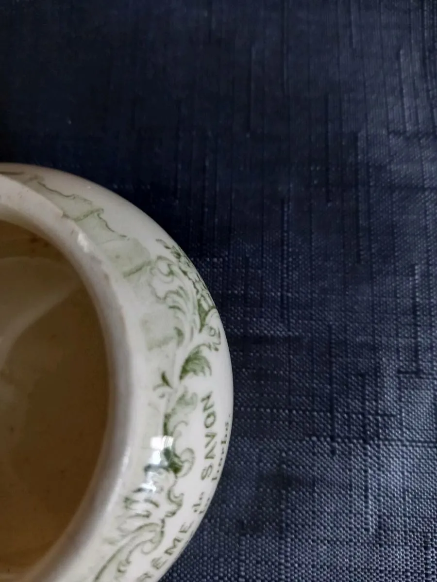 Old Shaving Cream Pot - Image 3