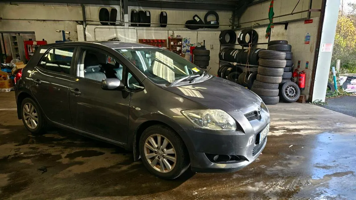 Toyota auris 2007.Petrol.Auto.Tax 04-26,No Test. - Image 1